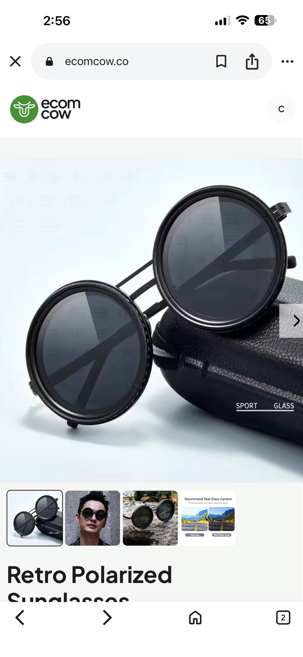 Retro Polarized Sunglasses